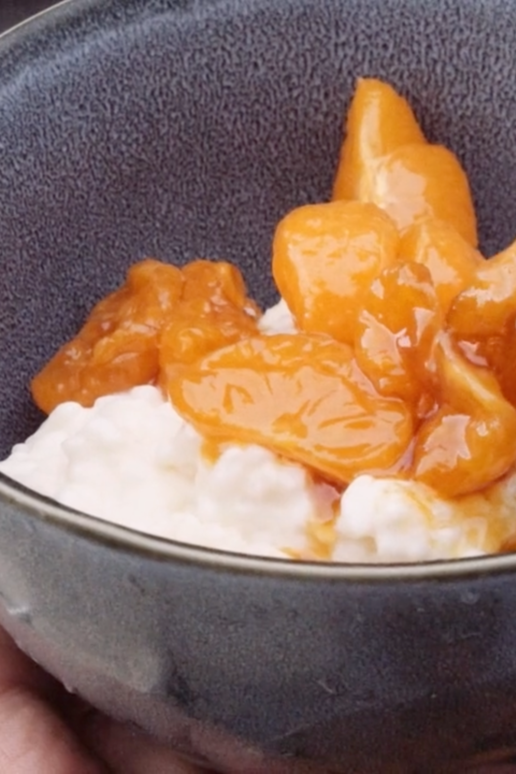 Caramelised Mandarin & Vanilla Rice Pudding